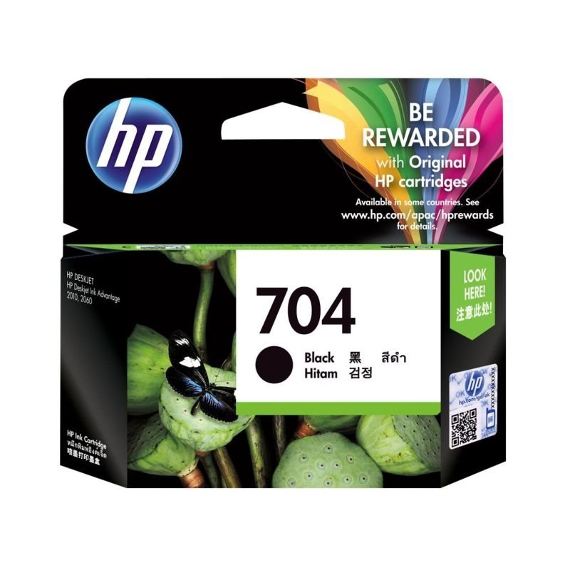HP 704 Original Tinte schwarz - CN692AE HP 704 Original Tinte schwarz - CN692AE