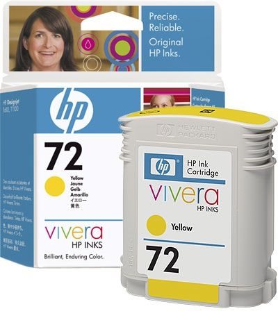 HP 72 original Tinte gelb - C9400A
