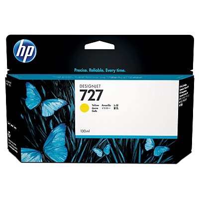 HP 727 original Tinte gelb - B3P21A