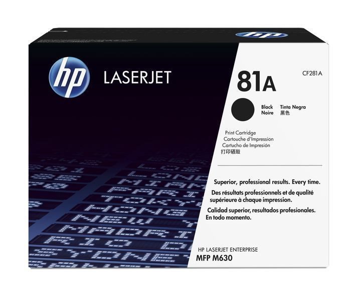 HP 81A original Toner schwarz - CF281A HP 81A original Toner schwarz - CF281A