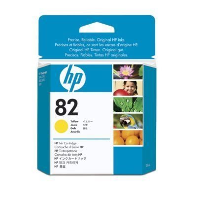 HP 82 original Tinte gelb - CH568A