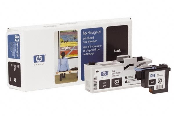 HP 83 schwarz UV-Druckkopf und Druckkopfreiniger - C4960A HP 83 schwarz UV-Druckkopf und Druckkopfreiniger - C4960A