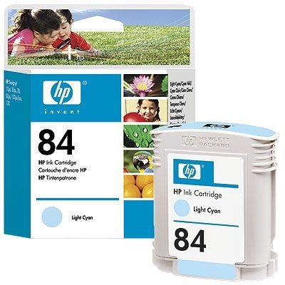 HP 84 original Tinte cyan - C5017A