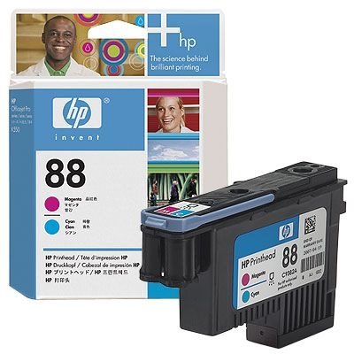 HP 88 magenta und cyan Original Druckkopf - C9382A HP 88 magenta und cyan Original Druckkopf - C9382A