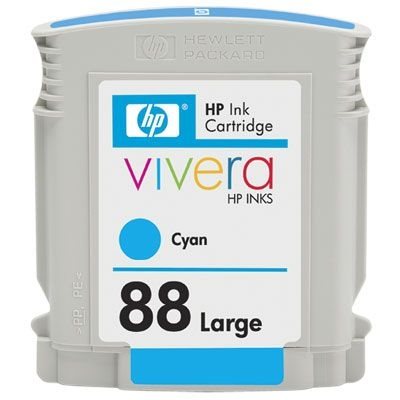 HP 88XL original HC Tinte cyan - C9391AE HP 88XL original HC Tinte cyan - C9391AE