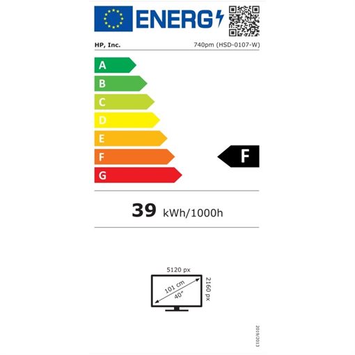 HP 8Y2R2AA 101,6cm 40Zoll 5120x2160Pixel WUHD