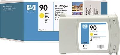 HP 90 original Tinte gelb - C5065A