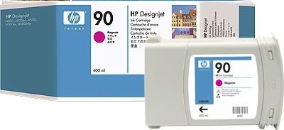 HP 90 original Tinte magenta - C5063A