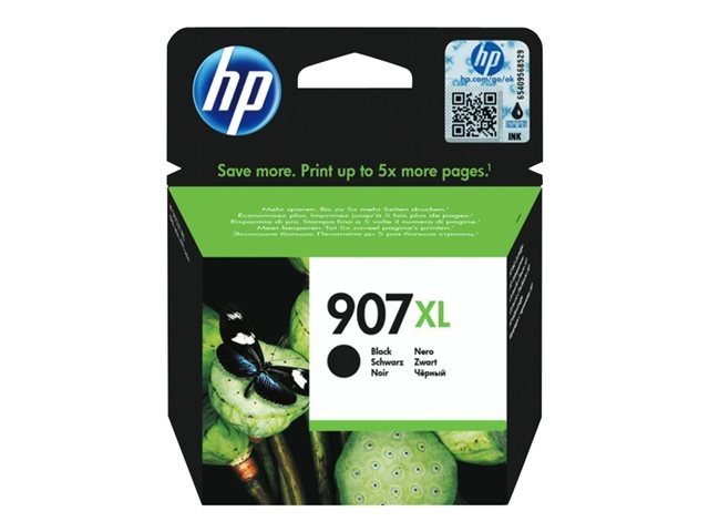 HP 907XL original HC Tinte schwarz - T6M19AE HP 907XL original HC Tinte schwarz - T6M19AE