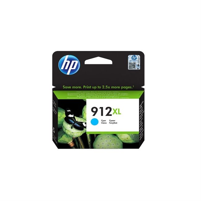 HP 912XL Cyan (3YL81AE), cartouche encre compatible 912XL (9,9 ml / 825  pages)