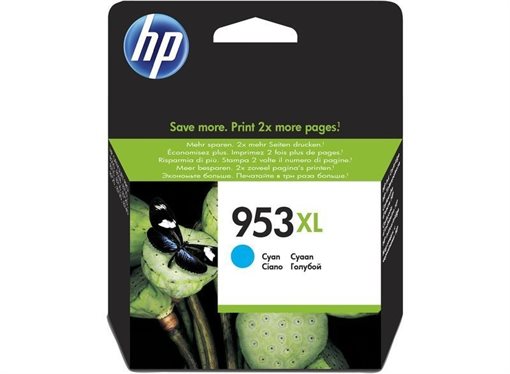 HP 953XL original HC ink cyan - F6U16AE