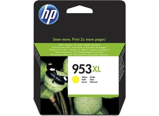 HP 953XL original HC ink yellow - F6U18AE