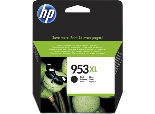 HP 953XL original HC Tinte schwarz - L0S70AE