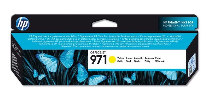 HP 971 original Tinte gelb - CN624AE