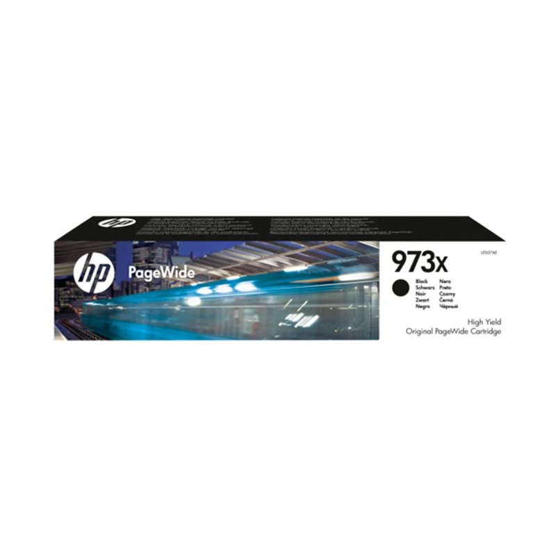 HP 973X original HC PageWide Tinte schwarz - L0S07AE