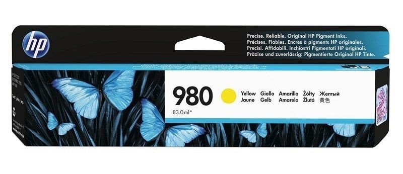 HP 980 original Tinte gelb - D8J09A
