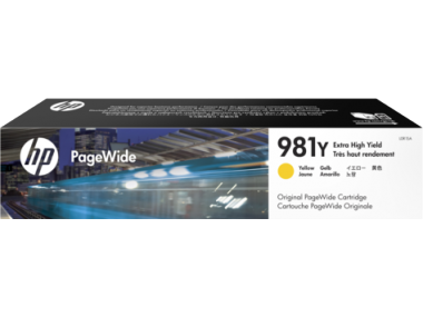HP 981Y original HC PageWide ink yellow - L0R15A