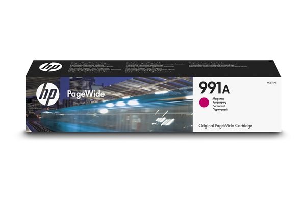 HP 991A original PageWide Tinte magenta - M0J78AE HP 991A original PageWide Tinte magenta - M0J78AE