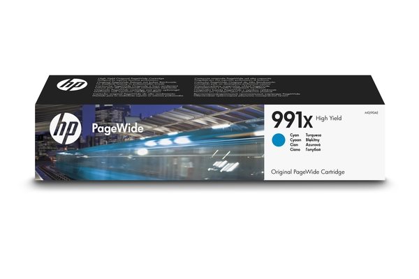 HP 991X original HC PageWide ink cyan - M0J90AE