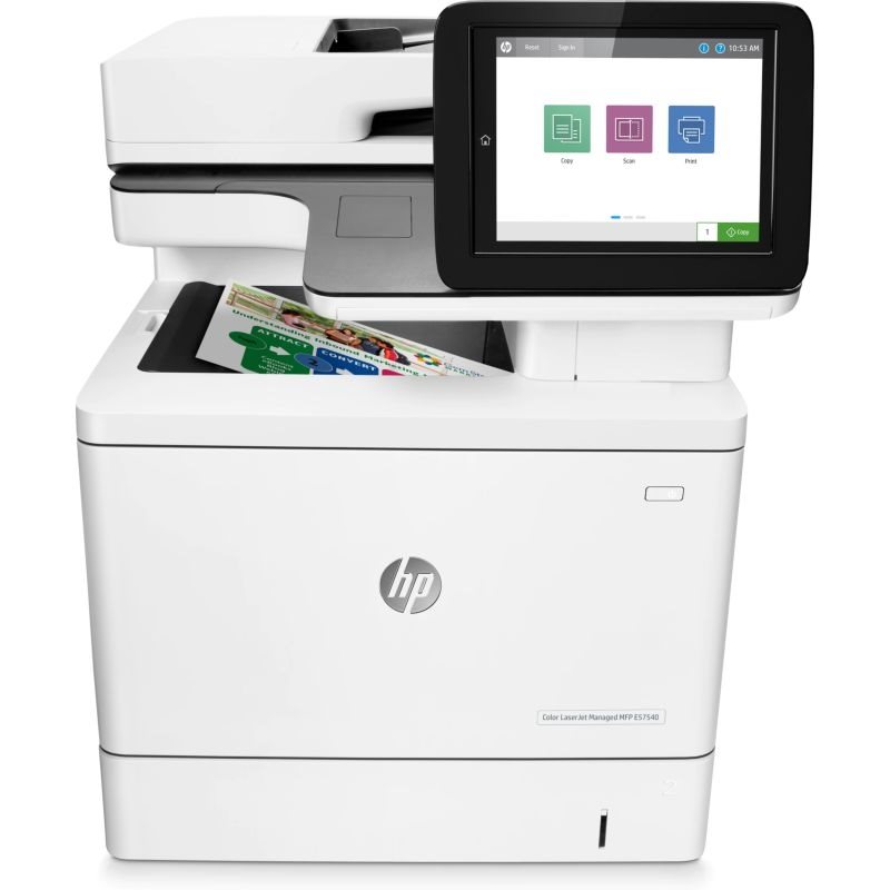HP Color LaserJet Managed Flow MFP E57540c
