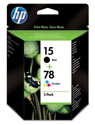 HP Druckpatronen Kombipack (Nr. 15 groß + 78)