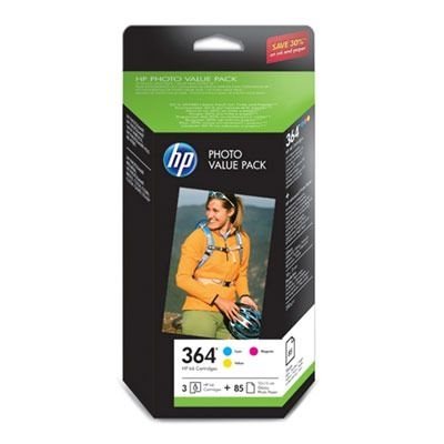 HP Foto-Valuepack Nr. 364 (CMY + 85 Blatt), CH082E HP Foto-Valuepack Nr. 364 (CMY + 85 Blatt), CH082E