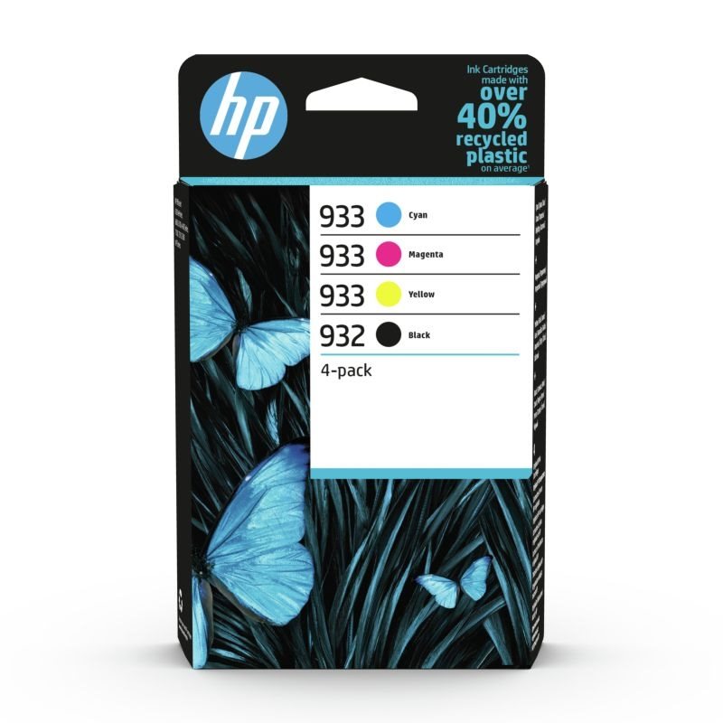 HP HP 932/HP 933 original Tinte schwarz, cyan, magenta, gelb - 6ZC71AE