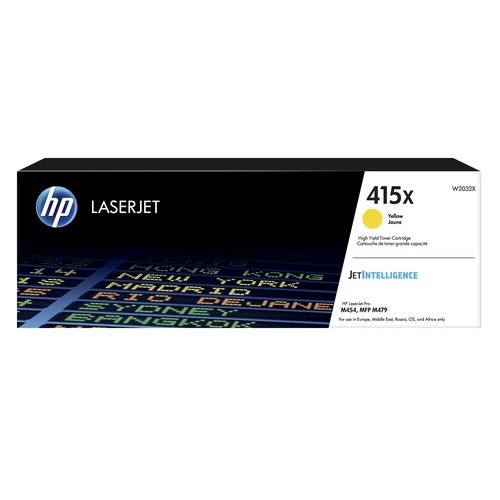 HP Original 415X Toner gelb - W2032X HP Original 415X Toner gelb - W2032X