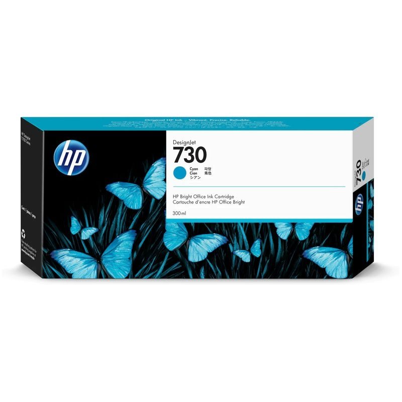 HP Original - 730 HC Tinte cyan -  P2V68A