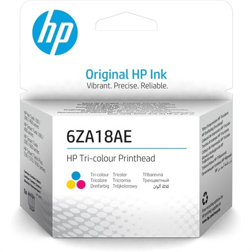 HP Original Druckkopf dreifarbig - 6ZA18AE
