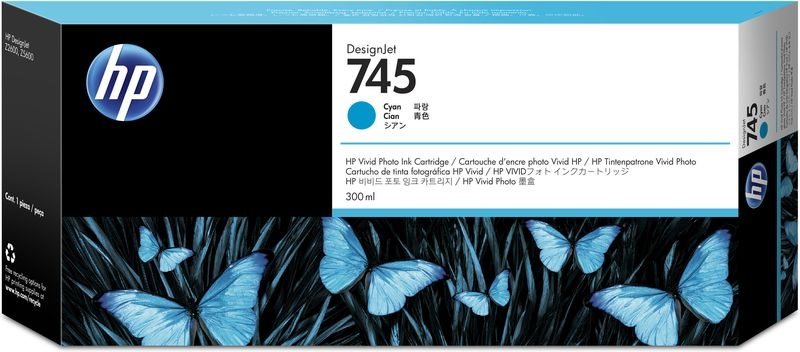 HP - HC ink cyan -  F9K03A