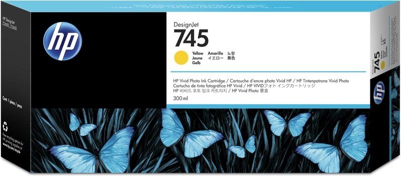 HP Original - HC Tinte gelb -  F9K02A