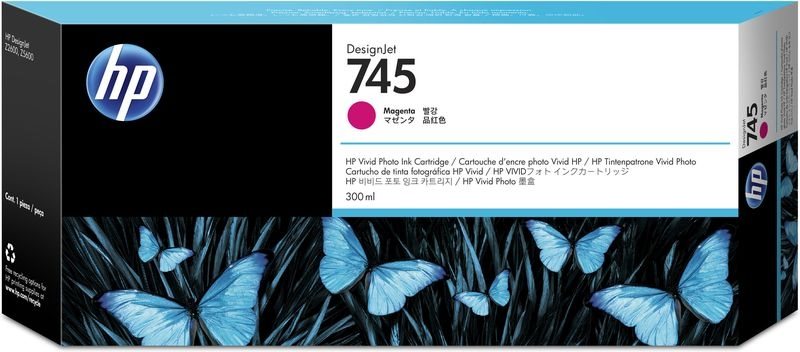 HP - HC ink magenta -  F9K01A