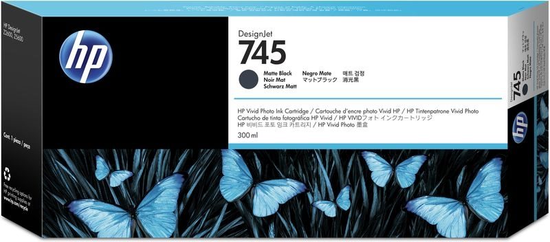 HP - HC ink matte black -  F9K05A