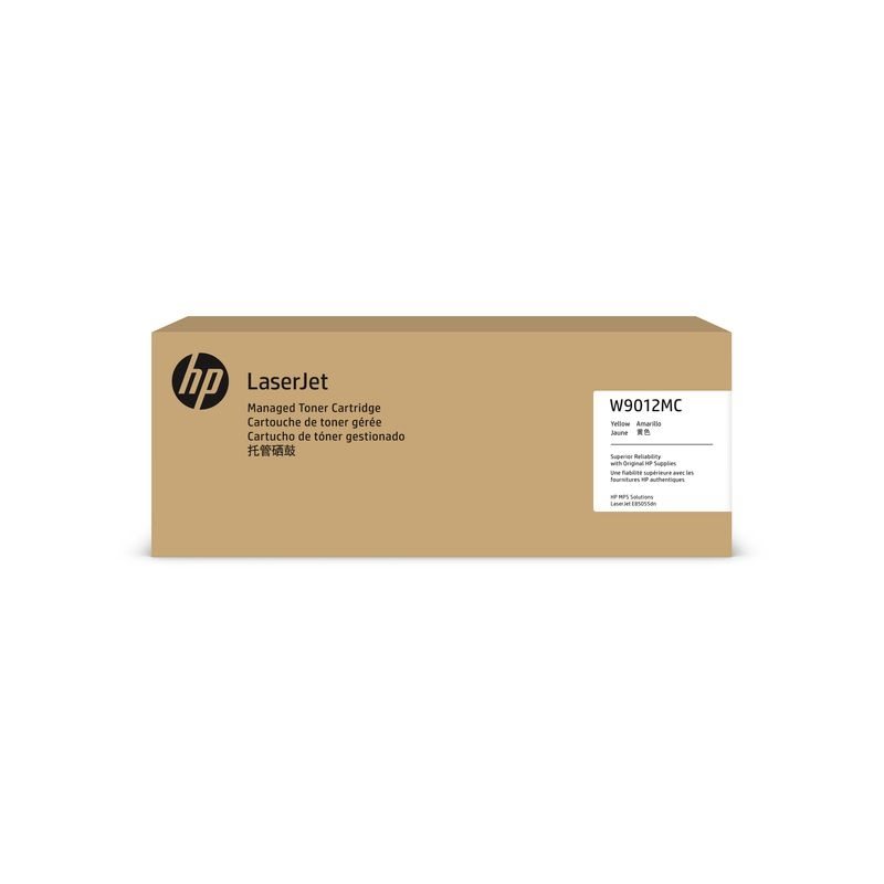 HP Original Managed Toner gelb - W9012MC HP Original Managed Toner gelb - W9012MC