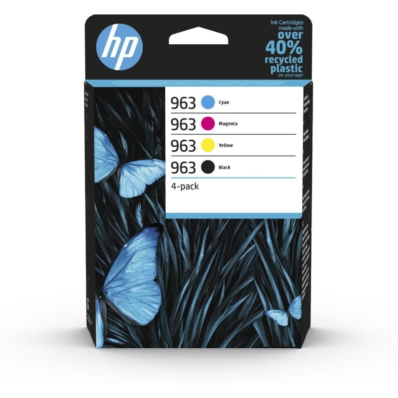 HP Original Multipack Tinte 963 BK/C/M/Y - 6ZC70AE