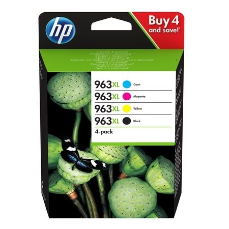 HP Original Multipack Tinte 963 XL BK/C/M/Y - 3YP35AE HP Original Multipack Tinte 963 XL BK/C/M/Y - 3YP35AE