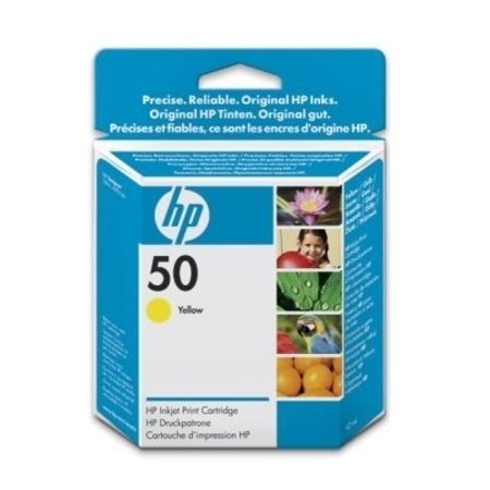HP Original Tinte gelb - 51650Y