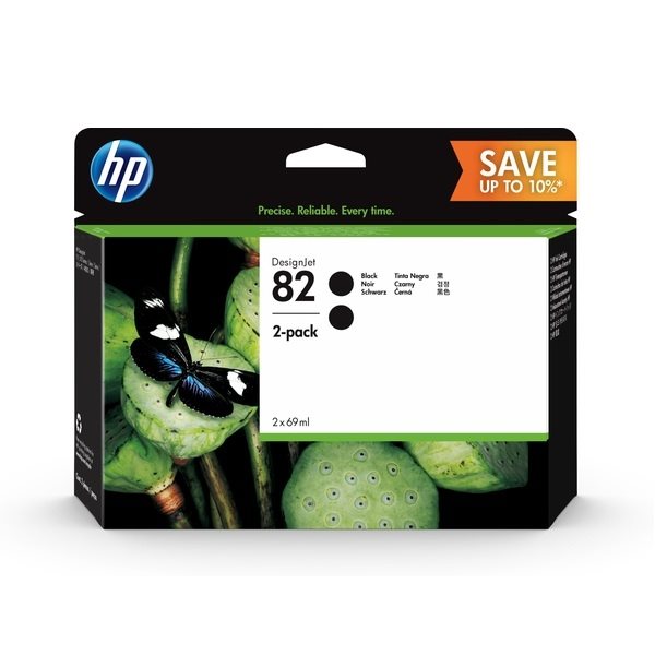 HP Original Tinte schwarz 2er Pack - P2V34A HP Original Tinte schwarz 2er Pack - P2V34A