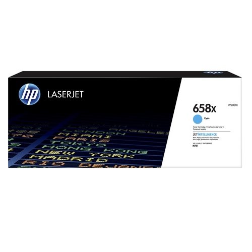 HP Original Toner 658X cyan - W2001X