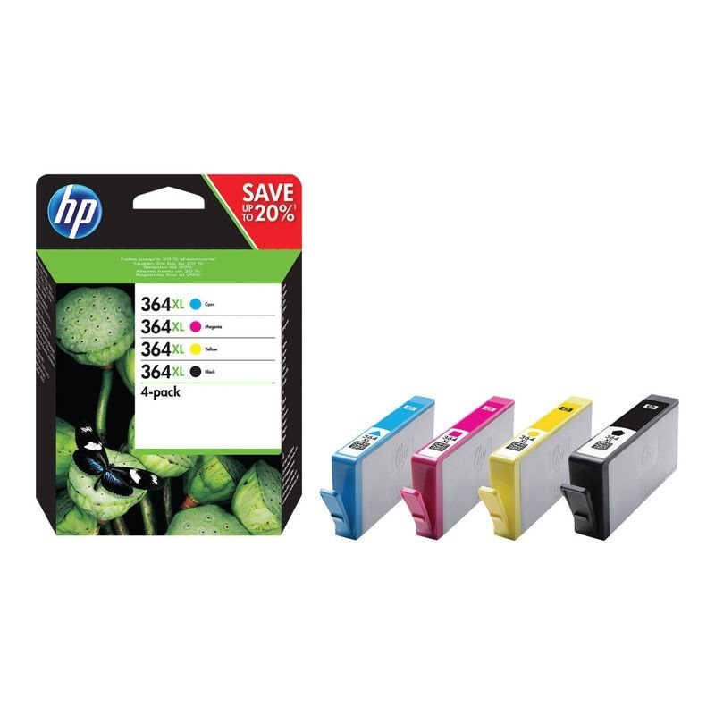 HP Original XL Tinten Multipack BK/C/M/Y - N9J74AE HP Original XL Tinten Multipack BK/C/M/Y - N9J74AE
