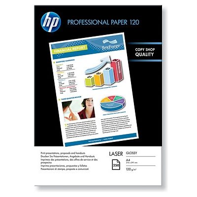 HP Professional Laser-Papier glänzend 120 g/m² - 2 HP Professional Laser-Papier glänzend 120 g/m² - 2