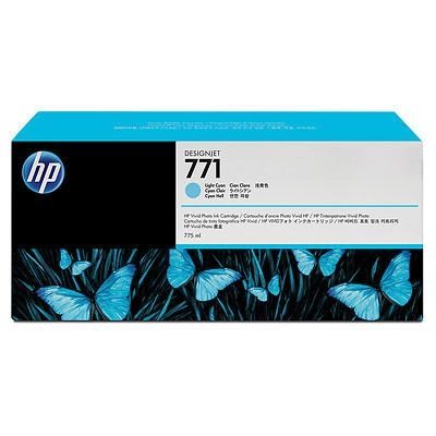 HP Tinte Nr. 771 hellcyan für Z6200, CE042A HP Tinte Nr. 771 hellcyan für Z6200, CE042A