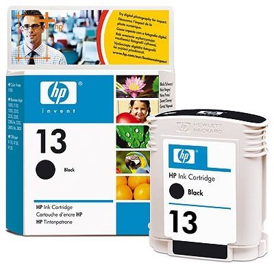 HP Tintenpatrone Nr. 13 - C4814A - schwarz