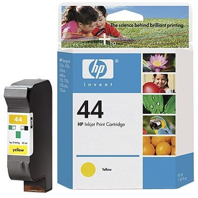 HP Tintenpatrone Nr. 44 yellow - 51644Y HP Tintenpatrone Nr. 44 yellow - 51644Y