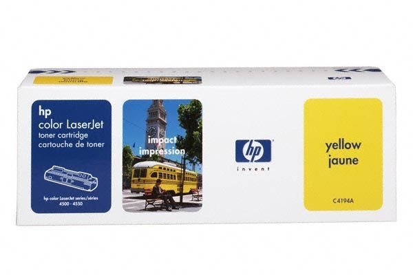 HP Toner für Color LJ4500 gelb- C4194A - HP Toner für Color LJ4500 gelb- C4194A -