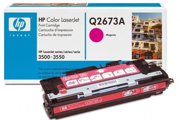 HP Toner Original für Color LaserJet 3500, magenta HP Toner Original für Color LaserJet 3500, magenta