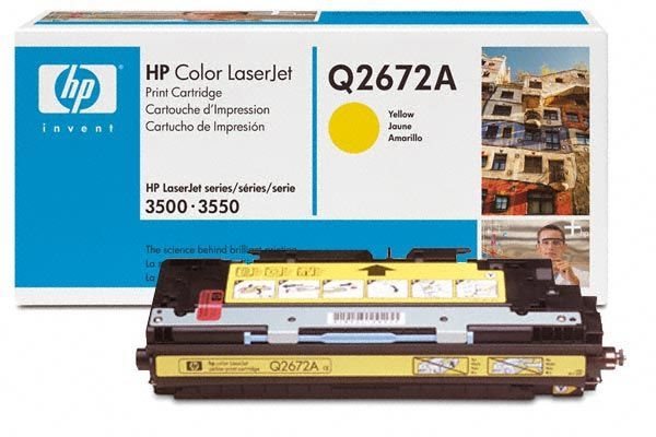 HP Toner Original für Color LaserJet 3500, yellow HP Toner Original für Color LaserJet 3500, yellow