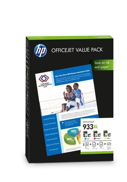 HP Valuepack Nr. 933 XL C/M/Y , CR711AE HP Valuepack Nr. 933 XL C/M/Y , CR711AE