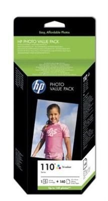 HP Valuepack, Tinte Nr. 110 color + Fotopapier